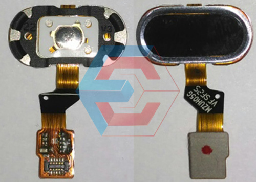 Кнопка Home домой Meizu M3S сенсорная (Чёрная) Y685Q