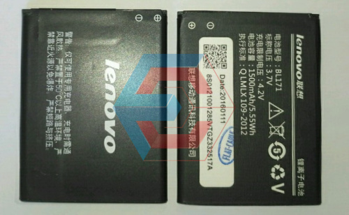 Батарея (акумулятор) BL171 для Lenovo A390/A390t /A319/A356 1500 mAh оригінал Китай - ёмкость, состояние, распиновка