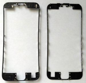 Рамка для iPhone 6s дисплея черного цвета Рамка для iPhone 6s дисплея черного цвета