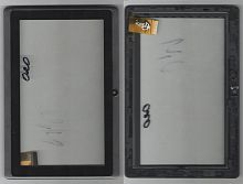 Тачскрин (сенсор) №020 для планшета Assistant AP-712 7 173x105mm 30pin в рамке Б.У