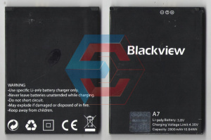 Батарея (аккумулятор) для телефона Blackview A7 2800mAh 3.8V Б.У Батарея (аккумулятор) для телефона Blackview A7 2800mAh 3.8V Б.У