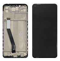 Дисплей + сенсор Xiaomi Redmi Note 9/ Redmi 10X Чорний у рамці (PRC) - стоимость