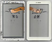 Тачскрин (сенсор) №091 для планшета Ainol 3G AX1 белый в рамке 04-0700-0808 188x115 Б.У