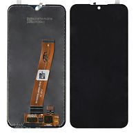 дисплей + сенсор samsung a015f (2020) чорний 100% service pack 15569c182633a81 (широкий конектор) - стоимость, партномер