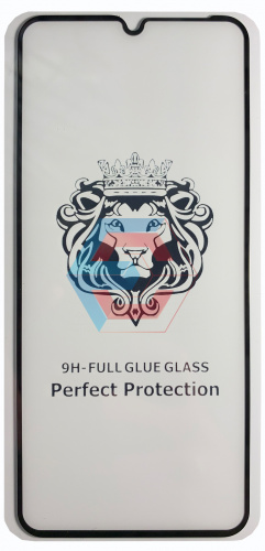 Защитное стекло 9D для Huawei Y6P (2020)/ Honor 9A  Черный (тех. упаковка)