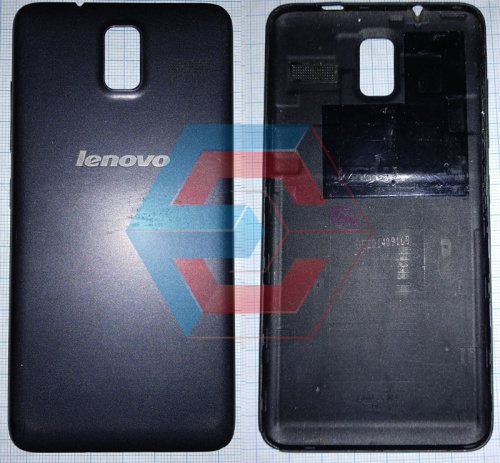 Крышка задняя lenovo S580 чёрная (оригинал 100%) следы пользывания