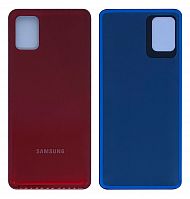 Крышка задняя Samsung A315 Galaxy A31 (2020) Красная PRC