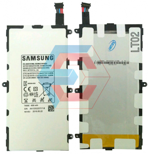 Батарея (аккумулятор) для планшета Samsung P3200 Galaxy Tab3, T210, T211 (AA1D811DT/7-B 4000мА·ч) - ёмкость, состояние, мощность