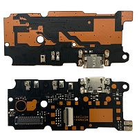 Нижняя плата Xiaomi Redmi Note 4 (с широким конектором) + разъемом зарядки и микрофоном 