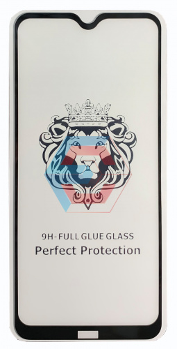 Защитное стекло 9D для Xiaomi Redmi 8 / Redmi 8A Черный (Тех пак) 