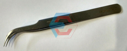 Пинцет MECHANIC ESD-15 (стальной, изогнутый) Пинцет MECHANIC ESD-15 (стальной, изогнутый)