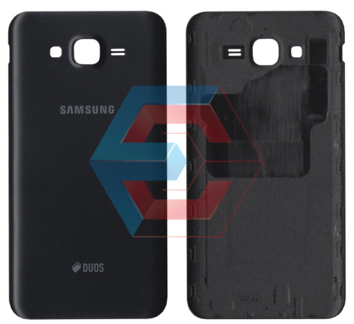 Крышка задняя Samsung J701 Galaxy J7 Черная PRC