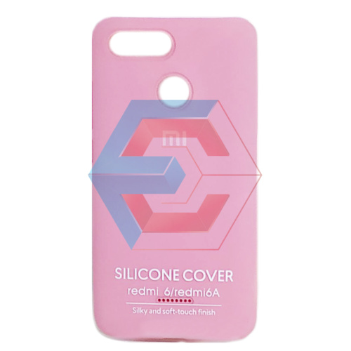 Чохол на Xiaomi Redmi 6 (Pink) Full Silicone Case