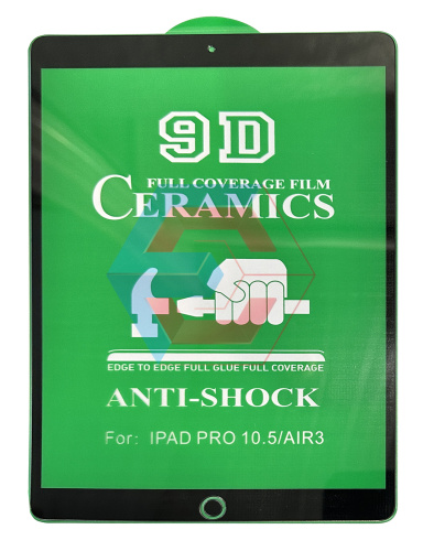 Захисне скло CERAMIC для iPad Air 3 10.5" Чорне