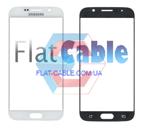 Стекло тачскрина для Samsung G920 S6 DS White