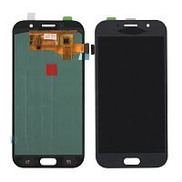 дисплей + сенсор samsung a720h galaxy a7 2017 чорний ориг. розмір lcd oled (prc) - стоимость