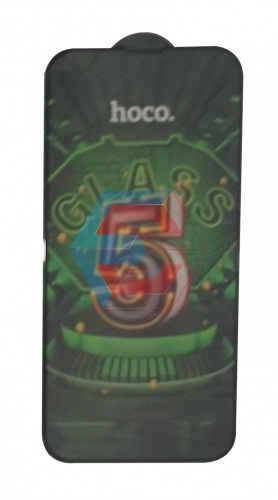 Защитное стекло HOCO G12 5D для iPhone 13 / iPhone 13 Pro / iPhone 14 Черное (тех. упаковка)