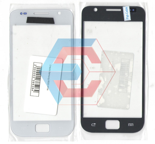 Стекло тачскрина для Samsung i9000 White	