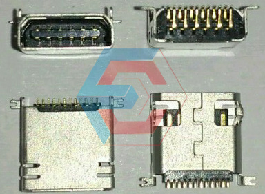 Разъем зарядки для China-phone №03 Universal, 10 pin Разъем зарядки для China-phone №03 Universal, 10 pin