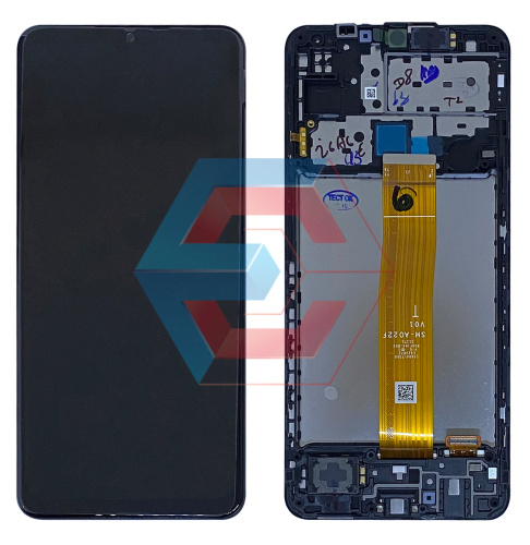 Дисплей + сенсор Samsung A022 Чорний з рамкою Оригінал 100% SERVICE PACK GH82-25043A - состояние, качество, комплектация