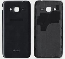 Крышка задняя Samsung J320 Galaxy J3 Черная оригинал PRC