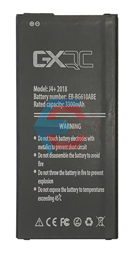Батарея (акумулятор) EB-BG610ABE для Samsung J415/J610 J6+ 2018 3300mAh (GX) - ёмкость, состояние, распиновка