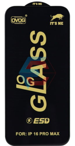Захисне скло ITS ME для iPhone 16 Pro Max (Черное)