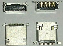 Разъем зарядки для China-phone №03 Universal, 10 pin