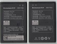 Батарея (аккумулятор) BL214 Lenovo A208T, A218T, A238T, A269, A316, A316i, A369i,  оригинал  Б.У