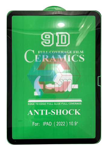 Захисне скло CERAMIC для iPad 10 10.9" Чорне Захисне скло CERAMIC для iPad 10 10.9" Чорне
