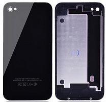 Крышка задняя iPhone 4G чёрная