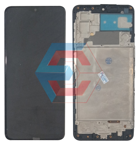 Дисплей + сенсор Samsung M225 Galaxy M22 Чорний Ориг. розмір В рамці OLED DEN - состояние, качество, комплектация фото 2