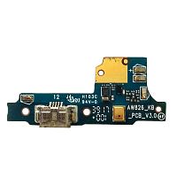 Нижняя плата Huawei  MYA-U29 Y5 III 2017 с конектором зарядки б.у
