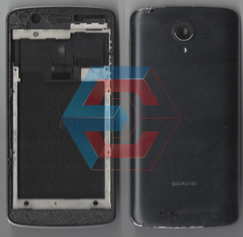 Корпус в сборе Bravis Next Черный Оригинал Б.У