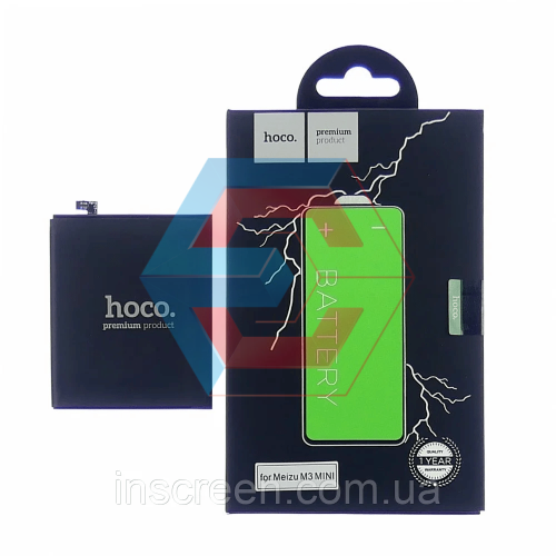 Батарея (акумулятор) BT68 для телефону Meizu M3 mini 2870 mAh (HOCO) Батарея (акумулятор) BT68 для телефону Meizu M3 mini 2870 mAh (HOCO) - ёмкость, состояние, распиновка