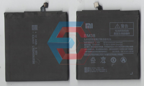 Батарея (акумулятор) BM38 для Xiaomi 4s 4.4v 3210mAh оригінал Китай Батарея (акумулятор) BM38 для Xiaomi 4s 4.4v 3210mAh оригінал Китай - ёмкость, состояние, распиновка