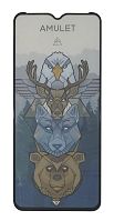 Защитное стекло 2.5D AMULET HD Antistatic для Oppo A56s/A17/A57s/Moto E13/OnePlus Nord N20 SE Черный