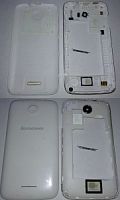 Корпус lenovo A376 белый (оригинал 100%) Б.У