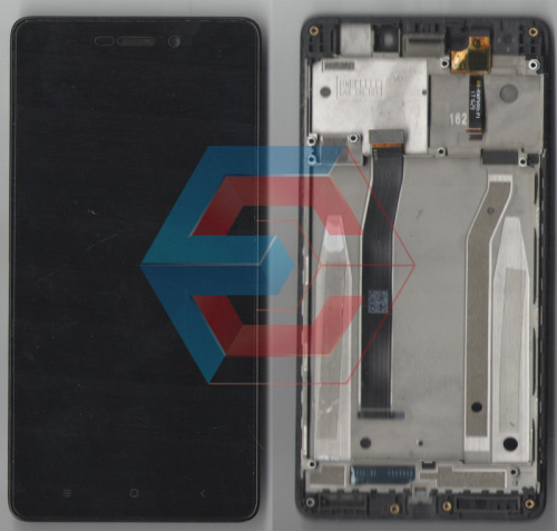 Дисплей + сенсор Xiaomi Redmi 3 , черный б.у