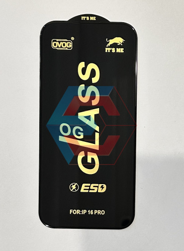 Захисне скло ITS ME для iPhone 16 Pro (Черное)