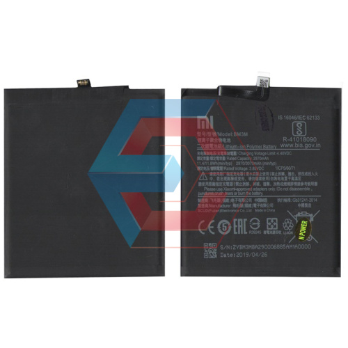 Батарея (акумулятор) BM3M для Xiaomi Mi9 SE 2970 мАг оригінал Китай - ёмкость, состояние, распиновка