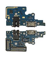 Нижняя плата Samsung A705 с конектором зарядки + микрофон, Оригинал (PRC)
