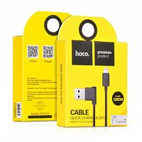 Usb cable Hoco UPL11 прямоугольный (iPhone) Черный