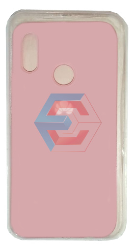 Чохол на Huawei P Smart 2019 (Pink) Full Silicone Case