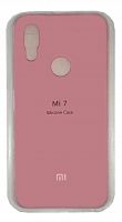 Чехол на Xiaomi Redmi 7 (Pink) Silicone Case Premium