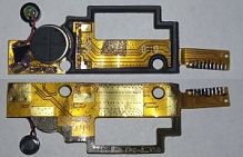 Шлейф нижний Lenovo A376 +вибро +микровон Б.у