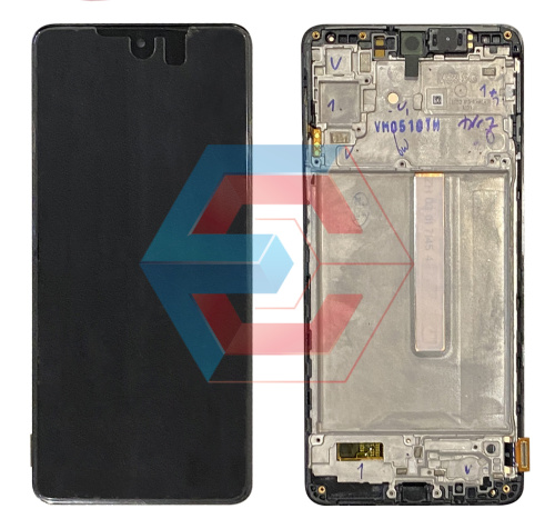 Дисплей + сенсор Samsung M536 Galaxy M53 Чорний У рамці 100% SERVICE PACK - состояние, качество, комплектация