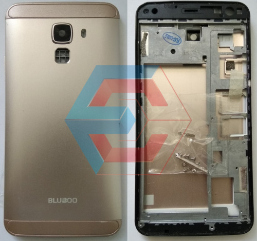 Крышка задняя Bluboo Xfire 2 Золото со средней частью Б.У Крышка задняя Bluboo Xfire 2 Золото со средней частью Б.У
