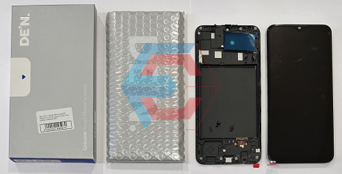 Дисплей + сенсор Samsung A205 Galaxy A20 (2019) Чорний OLED Ориг. розмір із рамкою DEN - состояние, качество, комплектация
