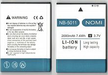 Батарея (аккумулятор) Nomi NB-5011, i5011 EVO M1 , 2000 mAh 3.7V Б.У